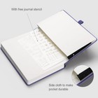  Bullet Dotted Journal - 320 Numbered Pages Dot Grid Notebook A5-dotted Purple