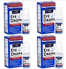 3x Advanced Lubricant Eye Drops Tears For Dry Eye Redness Relief 0 5 Oz Exp 4 25