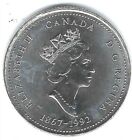 1992 Canada Uncirculated Nova Scotia Twenty Five Cent Coin 