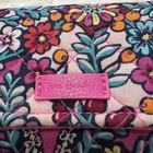 Vera Bradley Riley Rfid Trifold Quilted Compact Wallet In Kaleidoscope Floral