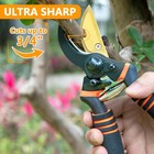 Sk-5 Garden Pruning Shears - Heavy Duty For Tree Branch Trimming  Comfort Grip