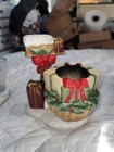Lot Of 3 Yankee Candle Christmas winter Votive Candle Holders