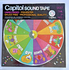 Capitol Sound Tape New 7  Reel To Reel 1800  1 Mil W  Hippie Zodiac Box - Sealed