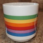 Vintage Apple Computer Logo 80 s Mug Papel Rainbow Macintosh Lisa Coffee Cup