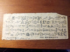 Antique Advertising Currency Rebus Pictogram  geo  Hochwalt Silver Tipped Shoes