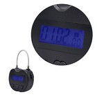 1 2pc Usb Rechargeable Smart Time Lock Lcd Display Temporary Timer Padlock Hot