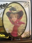 Vtg Olympia Beer Brewing-it s The Water-woman Pub bar Mirror Sign 21  X15 In