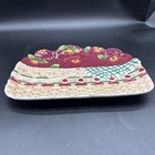 Kitchen Creations Ceramic Heartfelt Apple In A Basket Platter