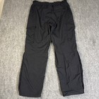 Mountain Hardwear Stryder Pants Women s Size 12 Black Ski Camping Hiking Belted