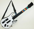 New Nintendo Wii Guitar Hero 3 Controller   Gh3 Video Game Kit Bundle Set Gh Iii