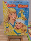4 Rare Vtg Barbie   Skipper Golden Coloring   Sticker activity Book Lot 80   s