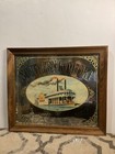 Vintage Rare Early 1980   s Southern Comfort Advertising Paddle Boat Mirror Large