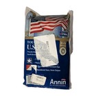 Annin Flagmakers American Flag Model 2710 Tough-tex Us Outdoor 3 X 5 Ft New 3x5 