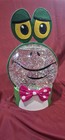 Cracker Barrel Frog Glitter Globe Light Up With Battery Operated Glitter Motion 