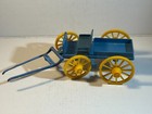 Marx Vtg  Roy Rogers Bar R Ranch Plastic Buck Board Wagon Blue 