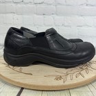 Dansko Kappy Slip Resistant Clogs Womens Size 7 5-8 Us 38 Eu Loafers Shoes Black