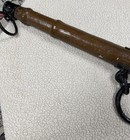Antique Primitive Hand Carved  forged Iron Single Tree Yoke For Horse  mule 40 