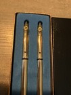Vintage Westinghouse Gold Tone Pen   Pencil Set 15 Year Service