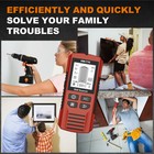 6-in-1 Stud Finder Wall Scanner Green Backlight Stud Locator Wall Detector