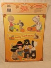 Lot 15 Vintage Die Cut Thanksgiving Autumn Decorations  Eureka  Amscan  Flocked