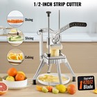 Commercial Vegetable Cutter Chopper 1 2 1 4 3 8inch Fruit Vegetable Dicer Slicer
