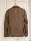 Rj Classics Prestige Womens Equestrian Hunt Show Coat Light Brown 100  Wool