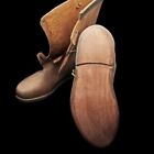 Medieval Leather Boots Renaissance Sca Larp Viking Men s  Brown Long Boot