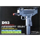 Well D93 Uzi Lpeg Fully Automatic Airsoft Gun Pistol Black