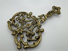 Antique Brass Trivet 9 X 6 Inches Nb1