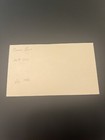 Clarence Footsie Blair Signed Index Card 3x5 Chicago Cubs 