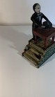 Cast Iron Mechanical Coin Bank    Often Referred To As A     Magician Bank     