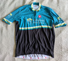 Castelli Cycling Kit Jersey Bib Shorts Mens Xxl 2xl Green Turquoise
