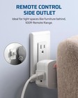 Remote Control Outlet Wireless Plug Easy Setup Convenience For Home Appliances