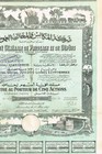 Egypt Import  Export Company Stock Certificate bond 5 Sh