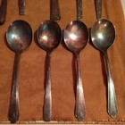 9 Pc Mixed Set Vtg Silverplate 