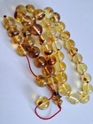       natural Baltic Amber Islamic Prayer 33beads Misbaha Tasbih Rosary 37g 11 7mm      