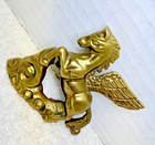 Vintage Solid Brass Pegasus Horse Figurinebwinged Steed Mythical Statue