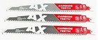 6 Milwaukee Ax 9  Carbide Sawzall Blades 5tpi Wood nails Reciprocating Saw  5226