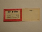 - Vintage New Boy Scout Personal Savings Record Card W  Attached Troop s Record