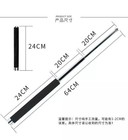 64cm Highest Grade Expandable Walking Stick With Rubber Handle   Nylon Bag Us