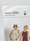 Kwik Sew 2599 Pattern Misses  Dresses Simple Xs-xl Vtg Uc