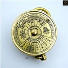 Brass Nautical Vintage 50 Year Perpetual Calendar Key Chain Style Flis