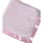 Personalized Baby Blanket For Girls - Pink - Newborn Or Infant Gift With Name