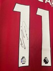 Mohamed Salah  11 Liverpool Team Hand Signed Jersey Beckett Coa