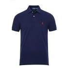 Ralph Men s Classic-fit Mesh Polo Shirt  sea Size -navy Blue