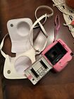 Fujifilm Instax Mini 9 Instant Camera Flamingo Pink Tested Working W  Case