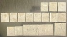 Antique Set Burma Ovpt 1938 Used 3 Mint Stamps