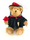 Boyds Teddy Bear Bailey W  Red Bird Knittted Sweater Hat  Doll Clothes Nwt