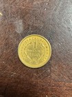 1851 Princess Head Gold Dollar  Type 1 Xf Cleaned Scratched