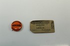 Antique 1910 Ticket Stub Michigan United Railways   A Jackson Pinback